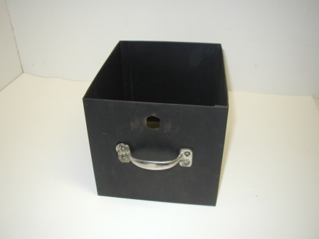 Metal Coin Box  (Item #3) (6 7/8 w X 6 1/2 h X 8 1/2 d)  $21.99
